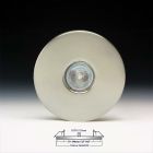 BELL 07749 - Low Voltage Ceiling Downlight Converter 70-140mm Cut Out 150mm Dia. Satin Nickel