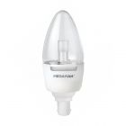 Megaman 143277 7W 240V SBC/B15 Warm White LED Dimmable Clear Candle