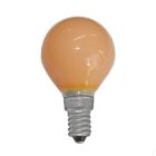 Orange Coloured 25W SES E14 Golf Ball 45mm Dimmable